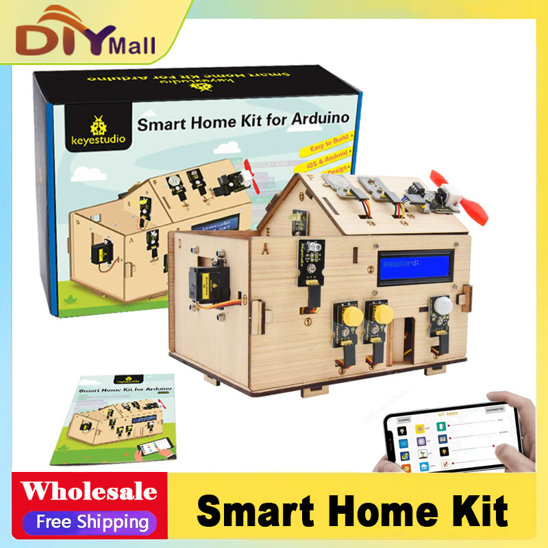 Home Automation Kit - Keyestudio Smart IoT Home Kit with
