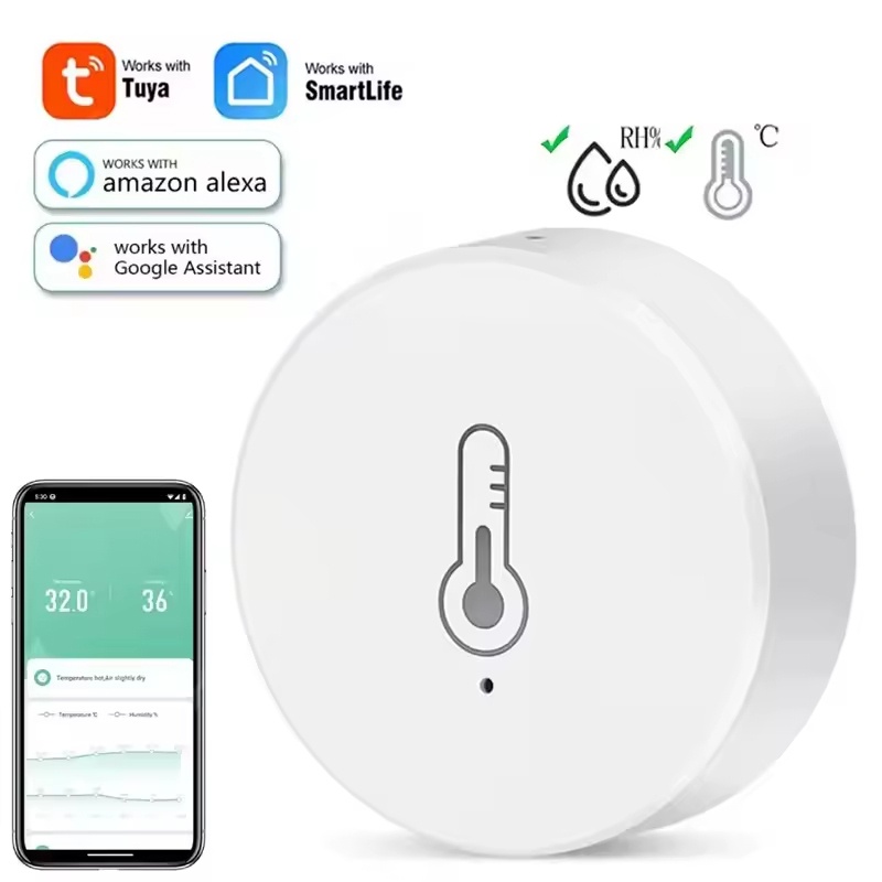 Home Automation Kit - Zigbee Temperature Humidity Sensor Battery Powered