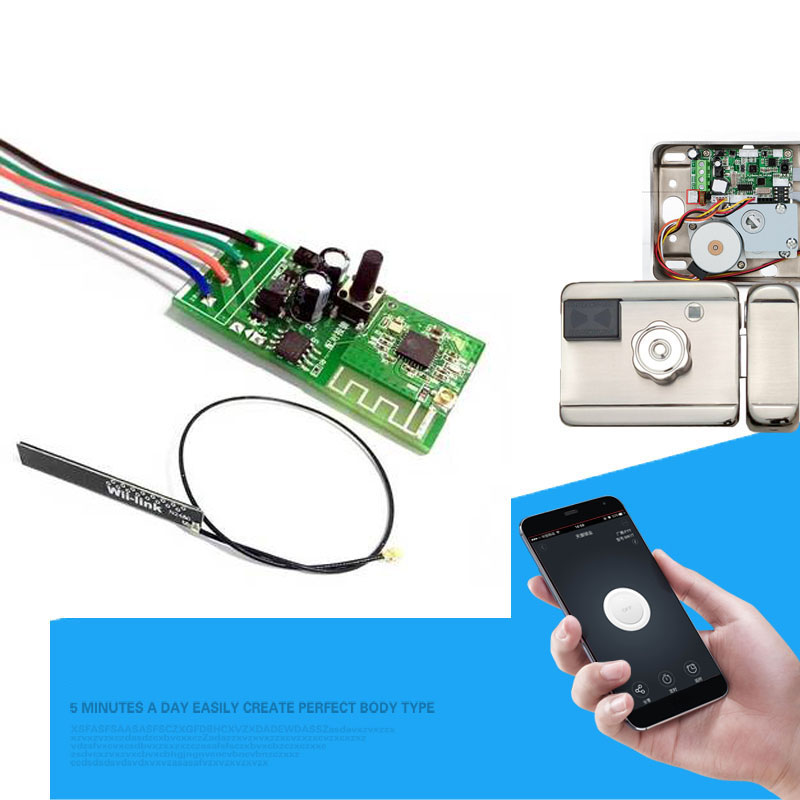 Home Automation Kit - 12V WiFi Smart Switch Electronic Lock