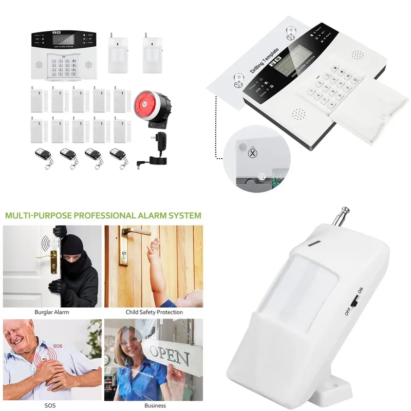 Smart Home Kit - House Burglar Alarm Kit Auto Dial