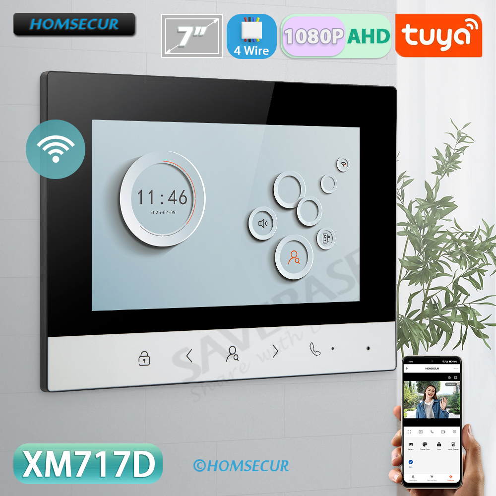 Smart Home Iot - Tuya Smart WIFI Indoor Monitor 7