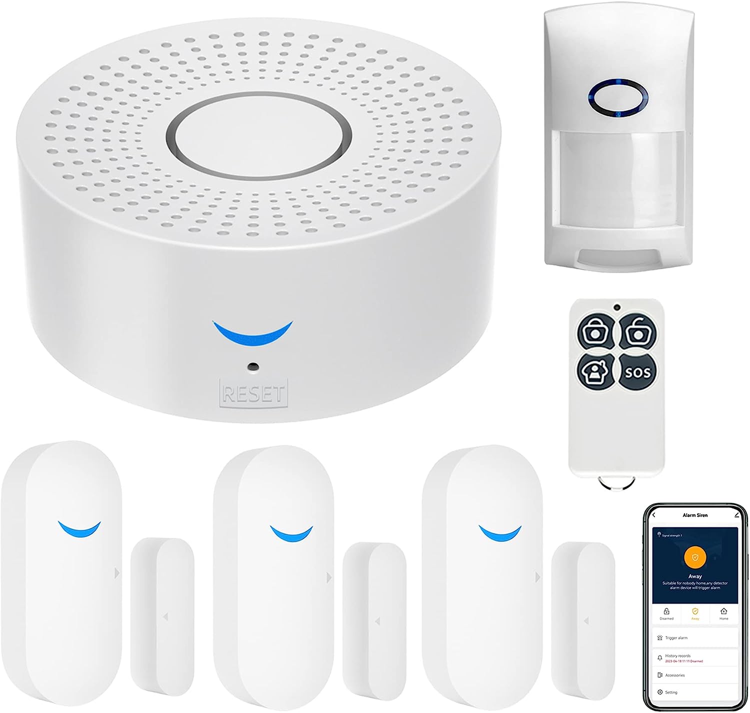 Home Automation Kit - Tuya Wifi Smart Home Alarm System