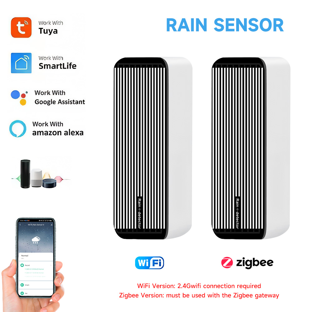 Rain Sensor Alert Wifi Zigbee  - Smart Home Iot review and price