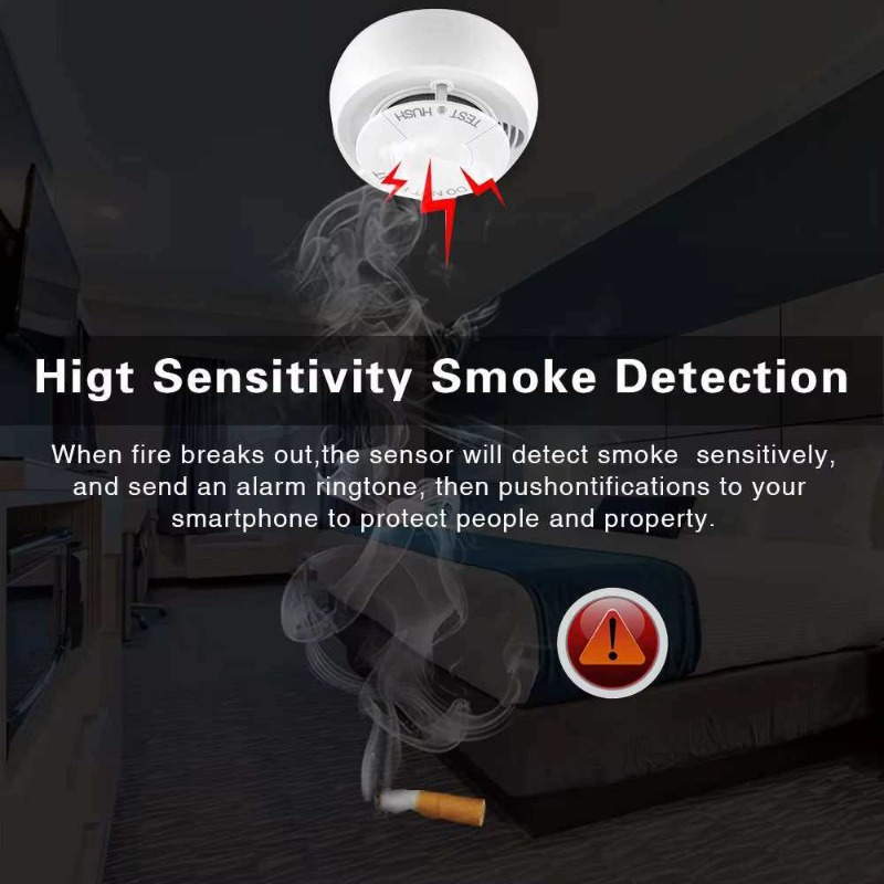 WiFi Smart Smoke Detector Real - Smart Smoke Detector review and price