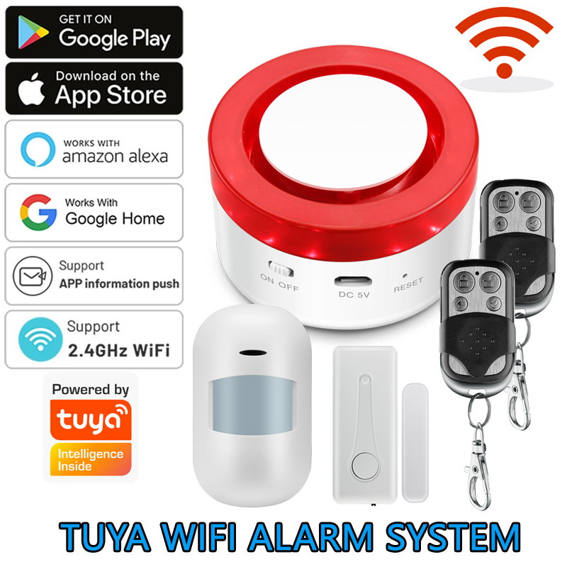 WiFi Tuya Home Alarm System 12 - Home Automation Kit review and price