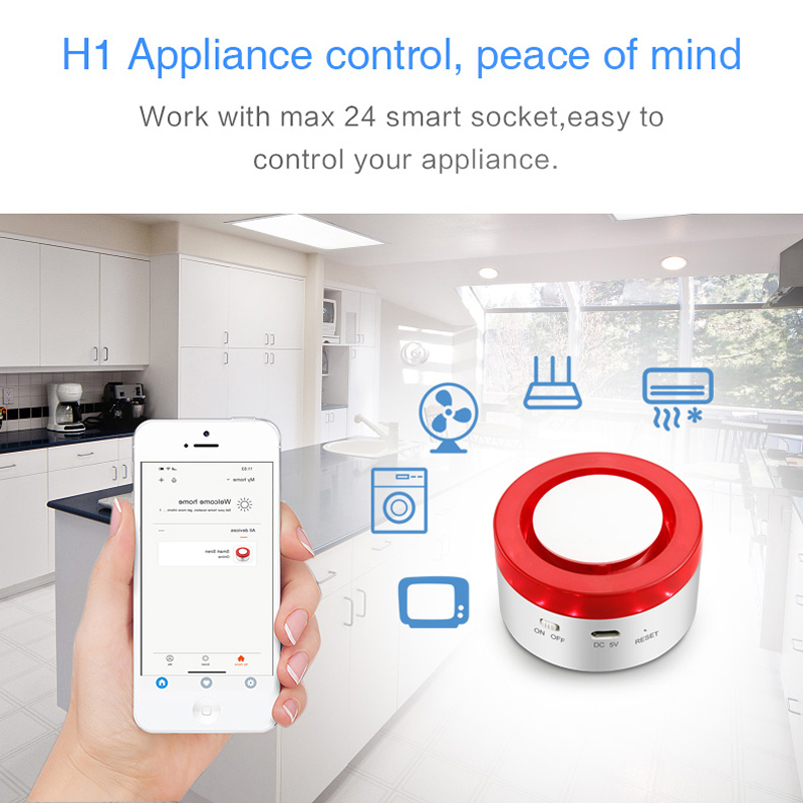 WiFi Tuya Home Alarm System 12 - Home Automation Kit review and price