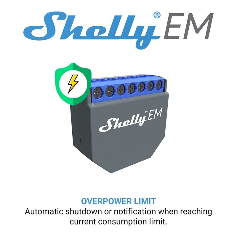 SHELLY EM Wifi Smart Life Cont - Smart Home Google review and price