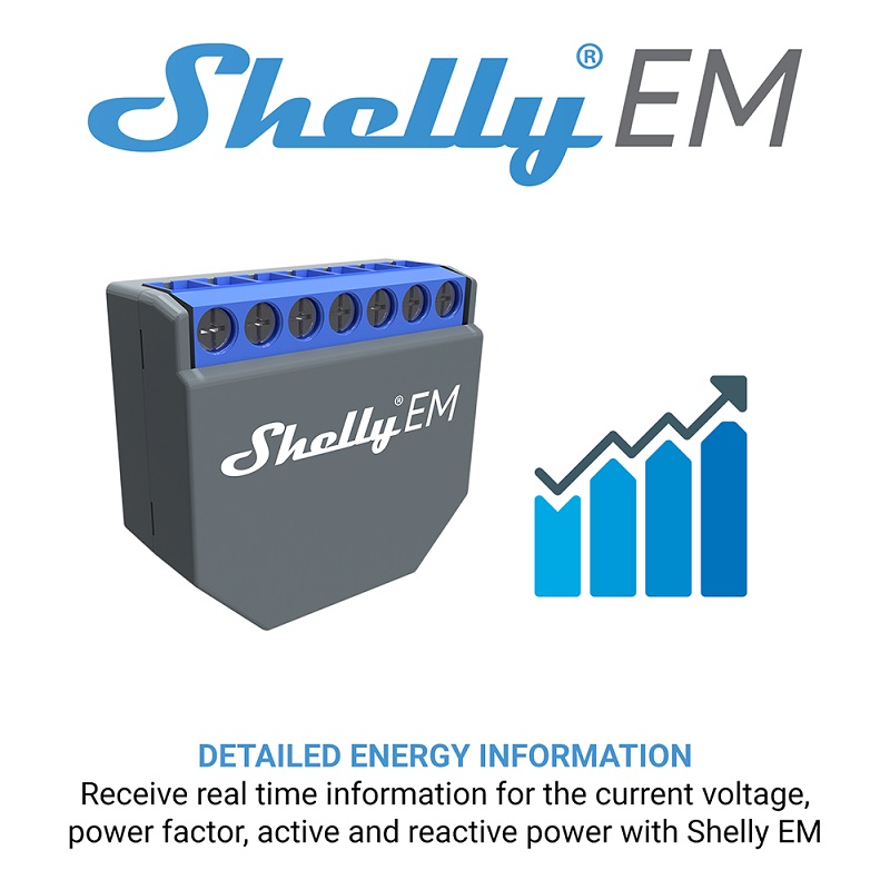 SHELLY EM Wifi Smart Life Cont - Smart Home Google review and price