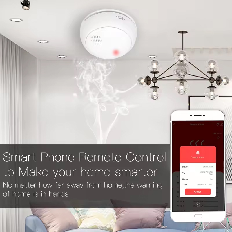 MOES ZigBee Smart Wireless Smo - Smart Smoke Detector review and price