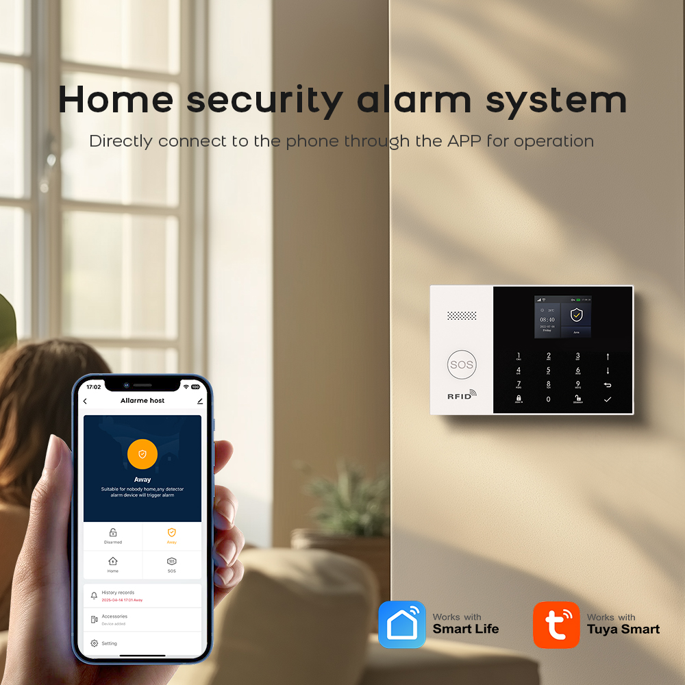 4G Alarm System Security Home  - Home Automation Kit review and price