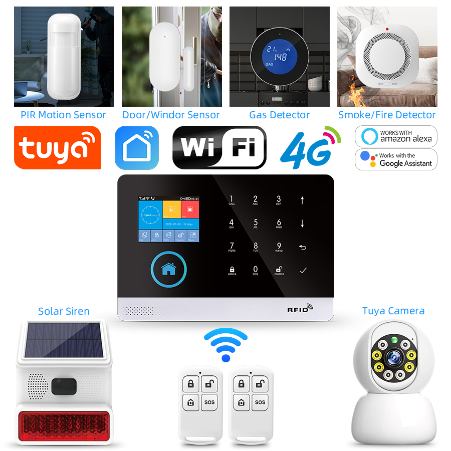 4G GSM Wifi Wireless Home Alar - Home Automation Kit review and price
