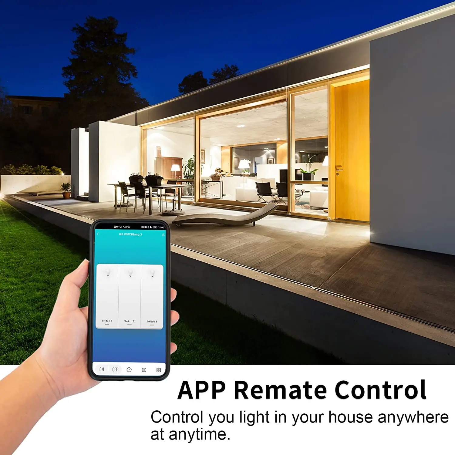 Tuya Wifi EU Smart Switches 1/ - Smart Home Google review and price