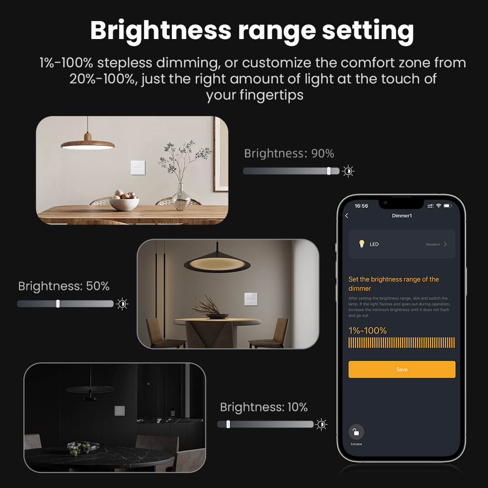 AVATTO WiFi 1/2 Gang Smart Dim - Smart Home Google review and price
