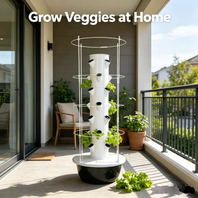 Smart Vertical Hydroponic Towe - Smart Home Kit review and price