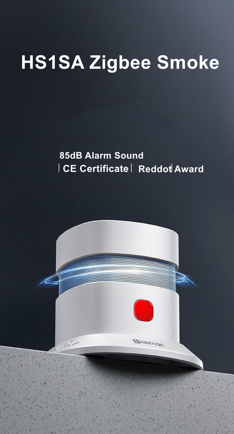 Tuya Smart Zigbee Smoke Detect - Smart Smoke Detector review and price