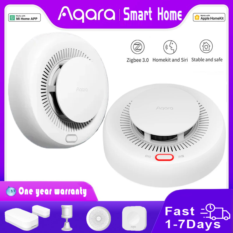 New Aqara Smoke Detector Zigbe - Smart Smoke Detector review and price