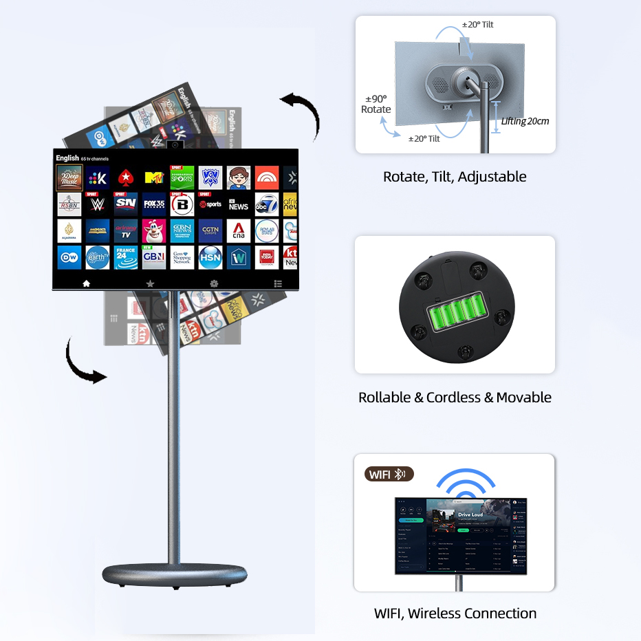 Smart Portable TV Display Mobi - Smart Home Speaker review and price