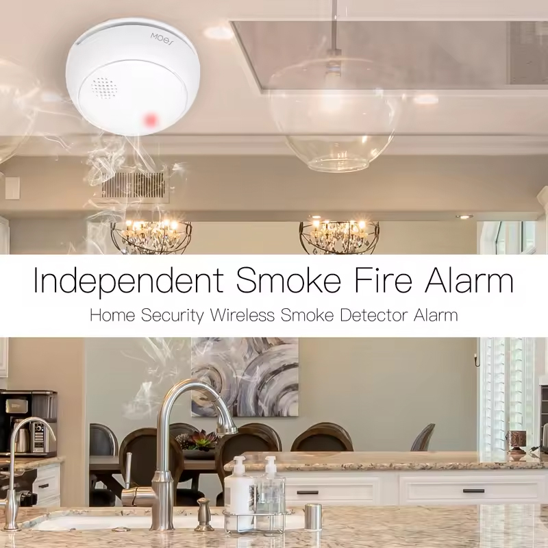 MOES ZigBee Smart Wireless Smo - Smart Smoke Detector review and price