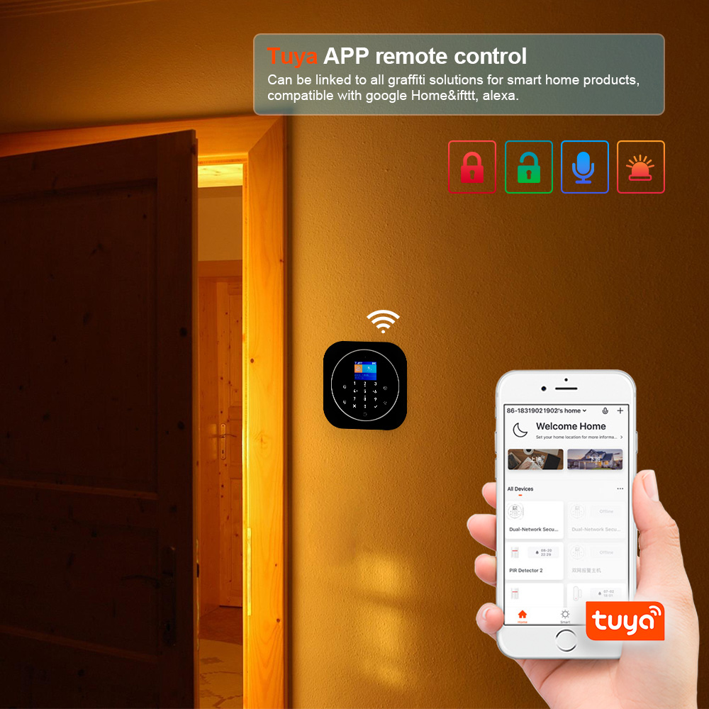 KERUI G12 Wireless Tuya Home A - Home Automation Kit review and price