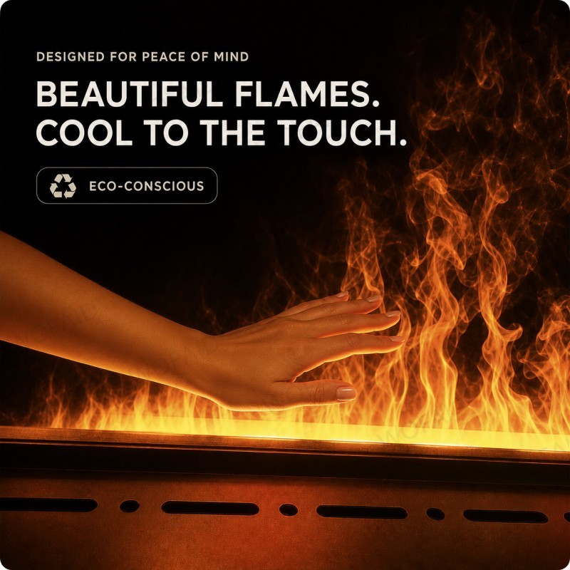 Minimalist Wall Fireplace Luxu - Smart Home Simulation review and price