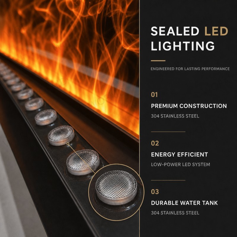 Minimalist Wall Fireplace Luxu - Smart Home Simulation review and price
