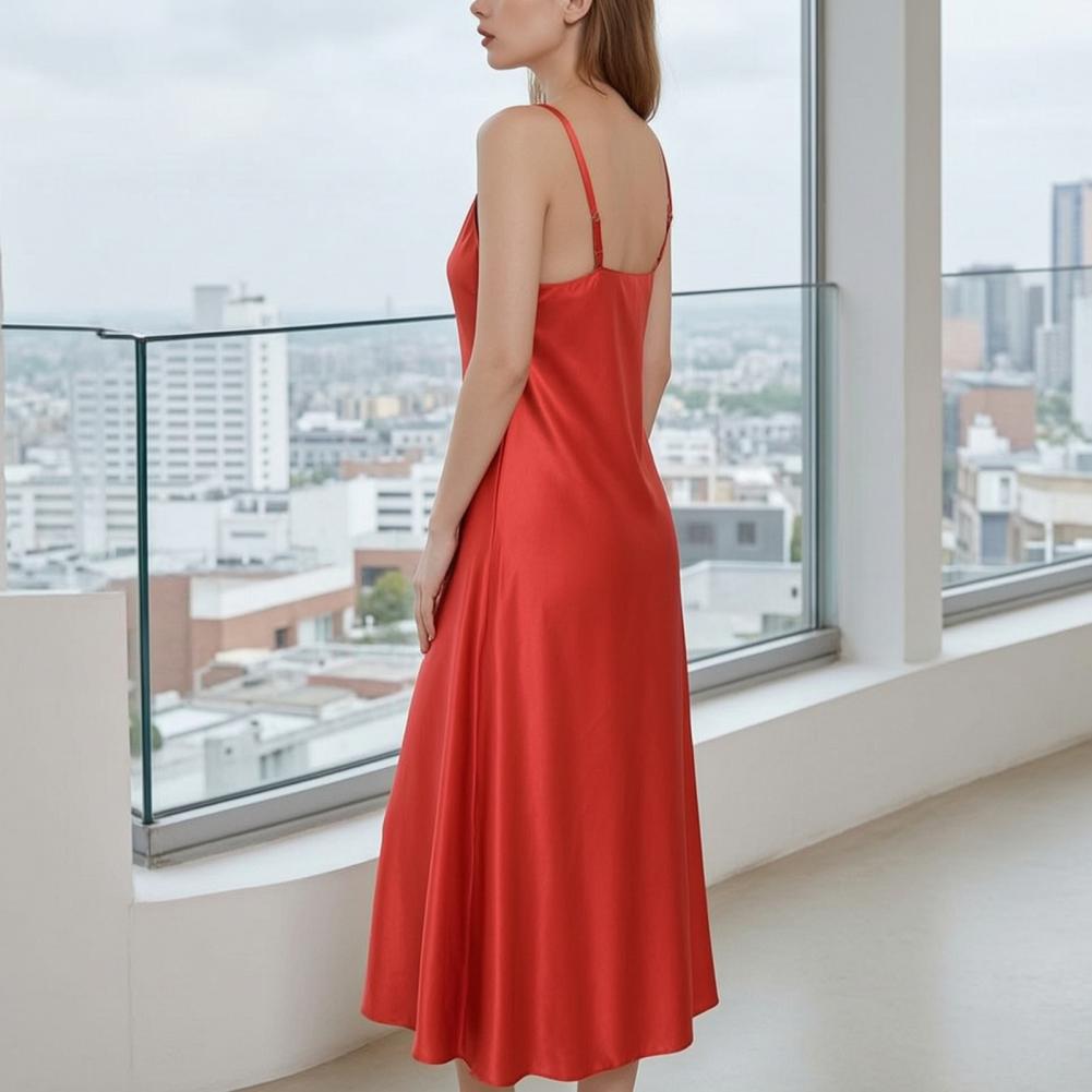 Sexy Nightdress Deep Neck Slee - Smart Home Simulation review and price