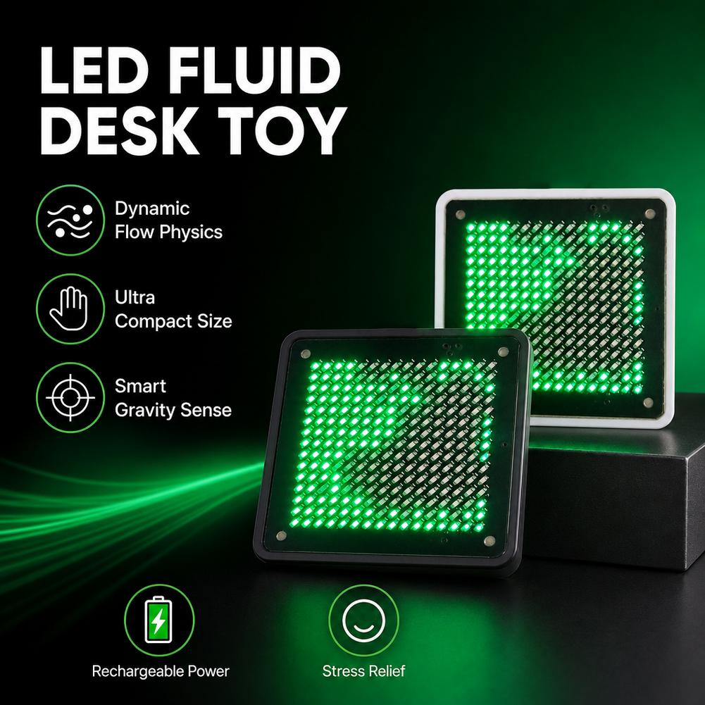 LED Fluid Simulation Desk Toy, - Smart Home Simulation review and price