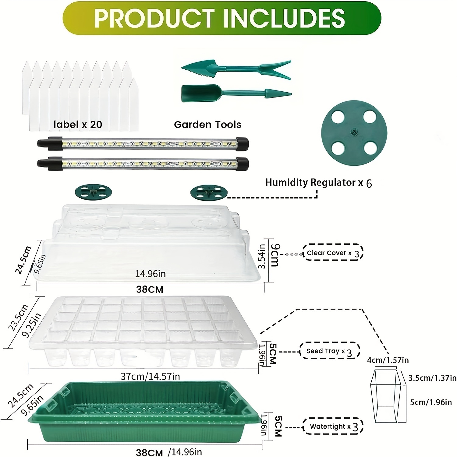 Seed Starter Trays With High D - Smart Home Kit review and price