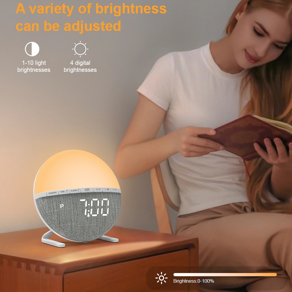 LED Wake Up Light Alarm Clock  - Smart Home Simulation review and price