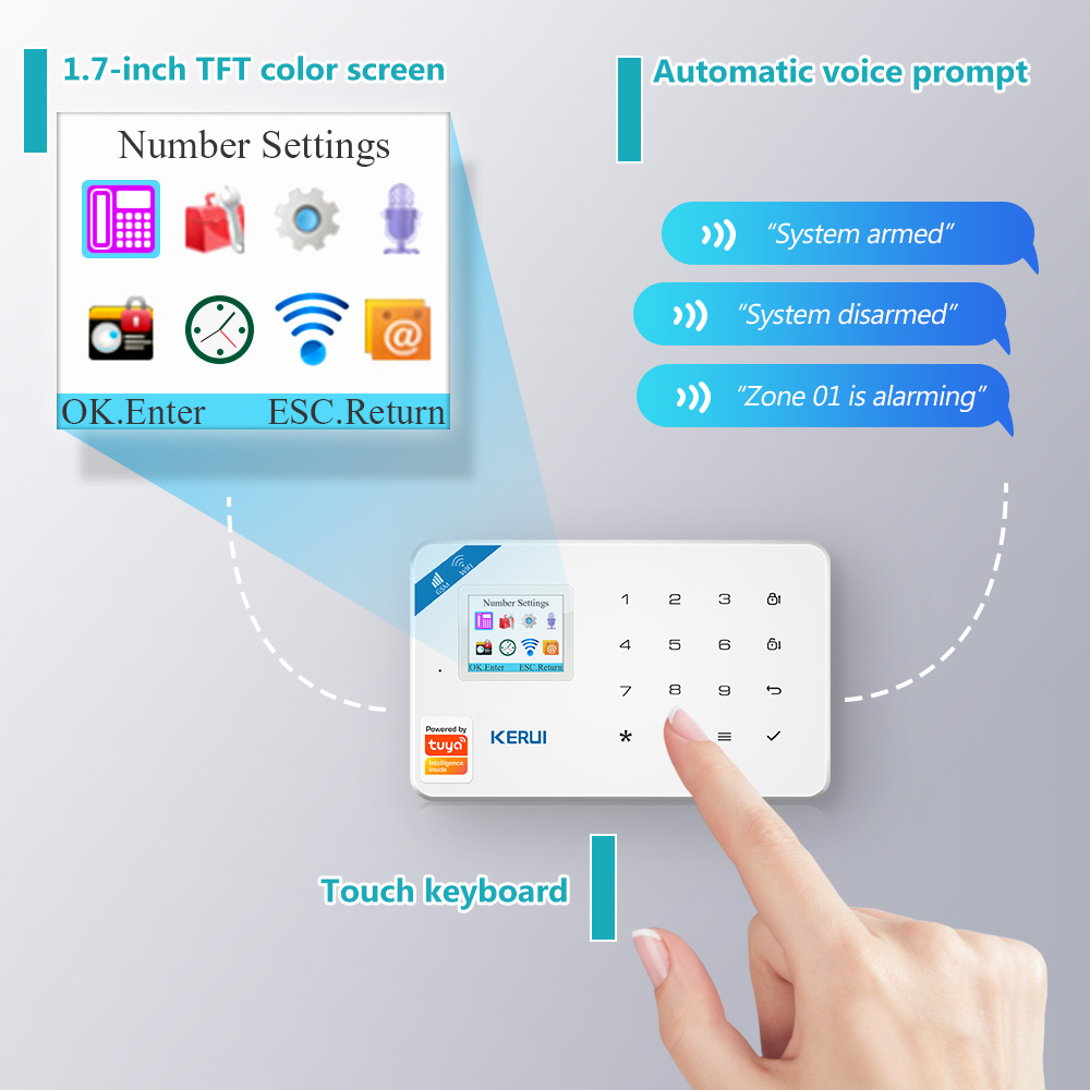 KERUI W181 Alarm System Secutr - Home Automation Kit review and price