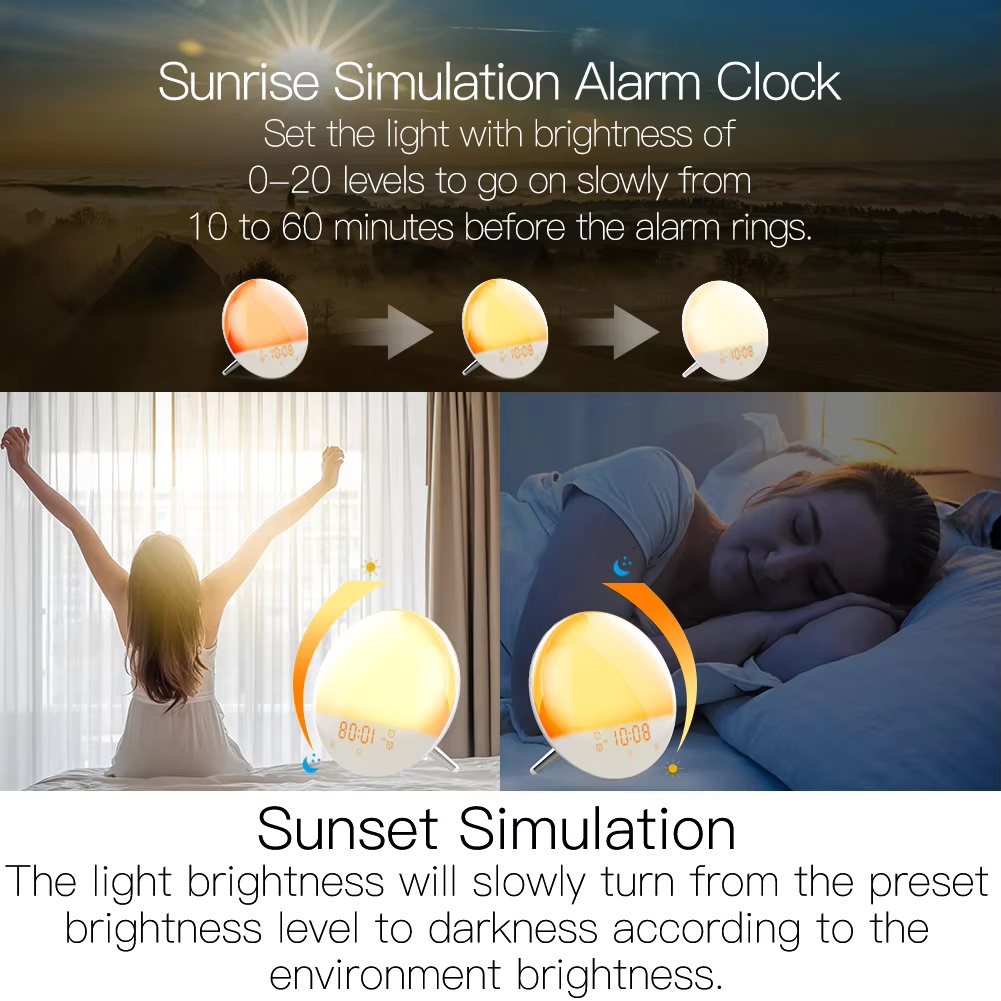 MOES WiFi Wake Up Smart Light  - Smart Home Simulation review and price