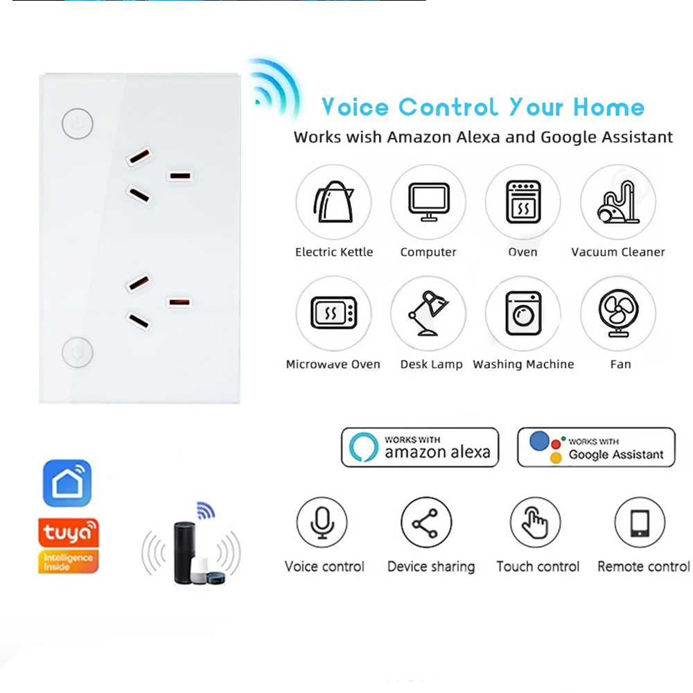 Zigbee Wi-Fi Matter AU Smart W - Smart Home Google review and price