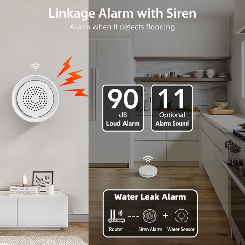 BTLIFE-Flood Detector With Sir - Home Automation Kit review and price