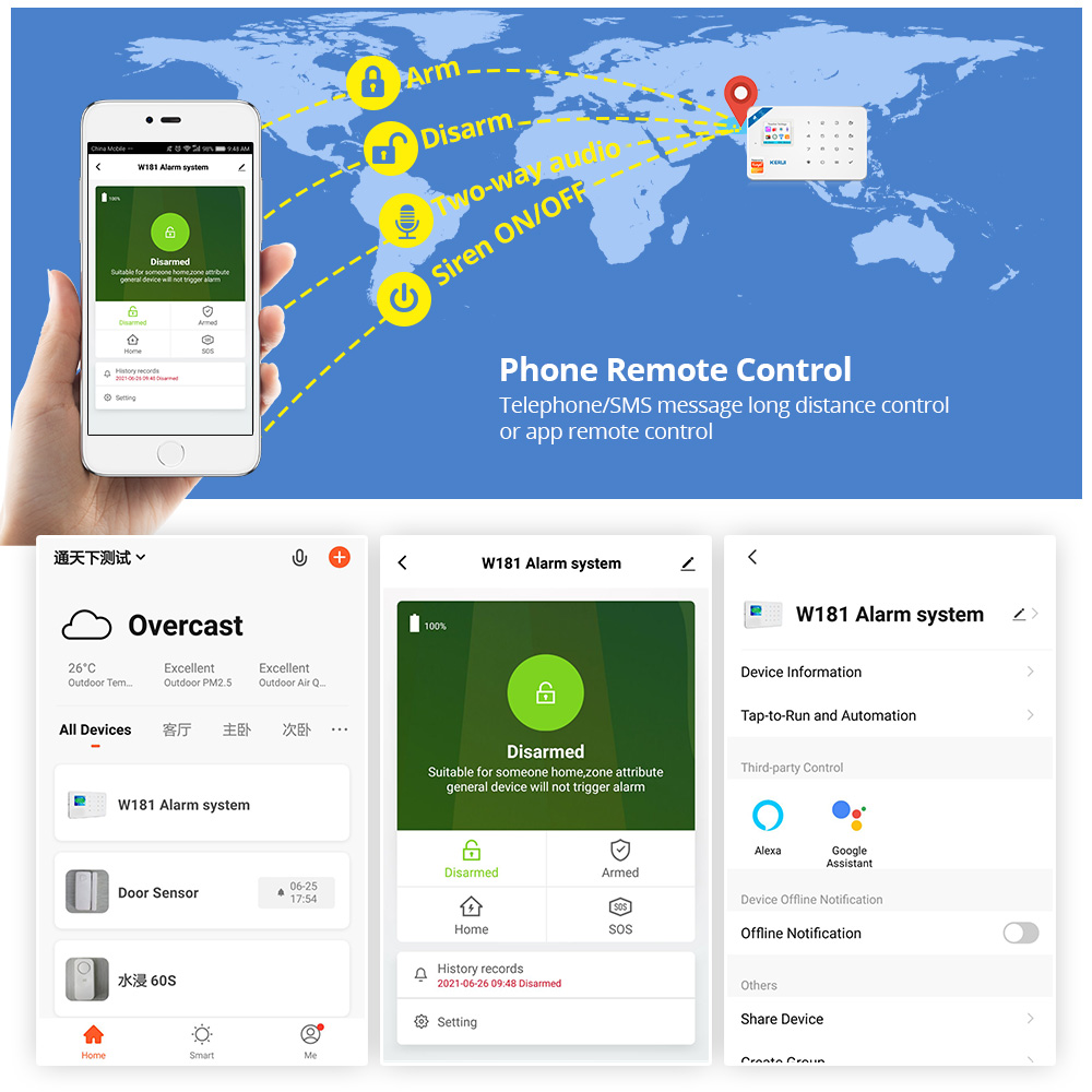 KERUI Security Alarm System Ki - Home Automation Kit review and price