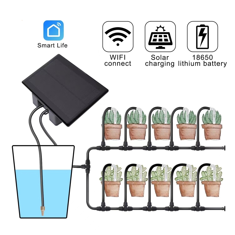 WIFI Solar Automatic Watering  - Smart Home Kit review and price