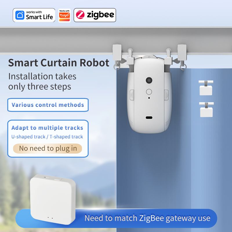 Zigbee Smart Curtain Driver Ro - Smart Home Google review and price