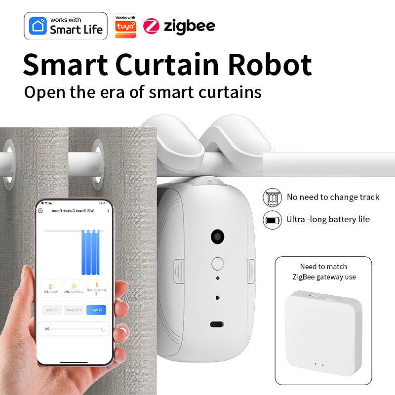 Zigbee Smart Curtain Driver Ro - Smart Home Google review and price