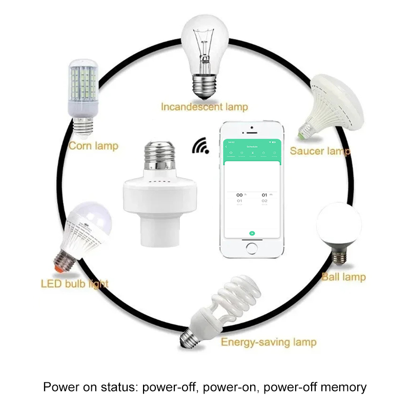 Tuya Smart E27 Socket Switch A - Smart Home Google review and price