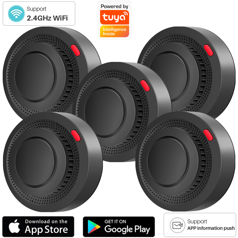 2.4G WiFi Smoke Detector Wirel - Smart Smoke Detector review and price