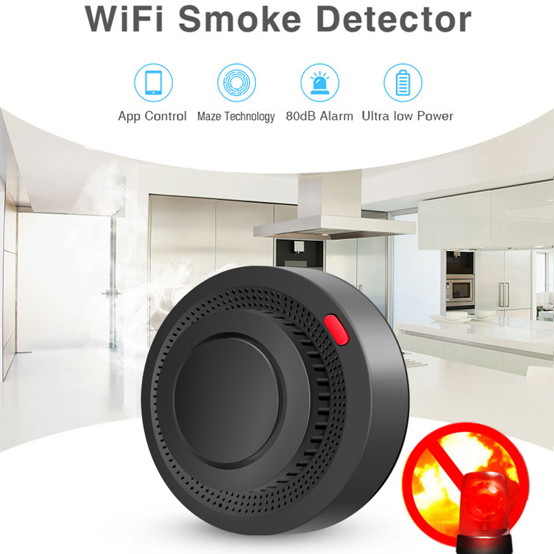 2.4G WiFi Smoke Detector Wirel - Smart Smoke Detector review and price