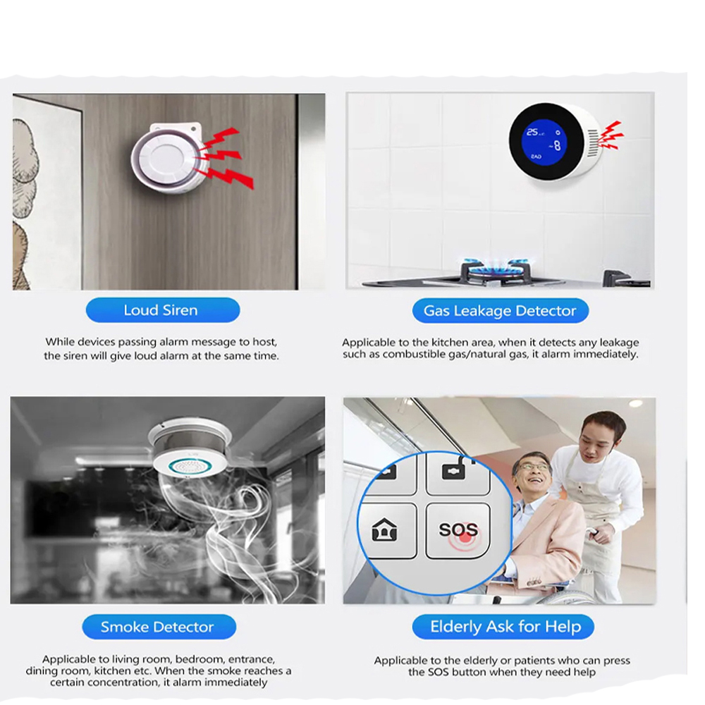 PGST 4G Tuya Smart Home Alarm  - Home Automation Kit review and price